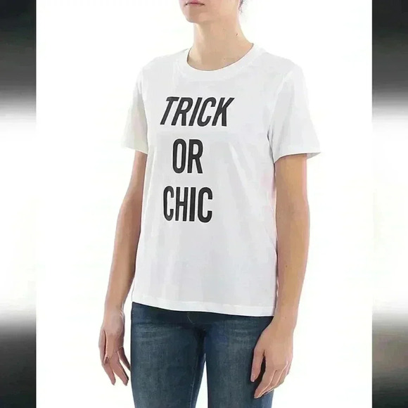 SALE Authentic Moschino T-shirt US Sz 44 ( US 10) - Picture 2 of 7